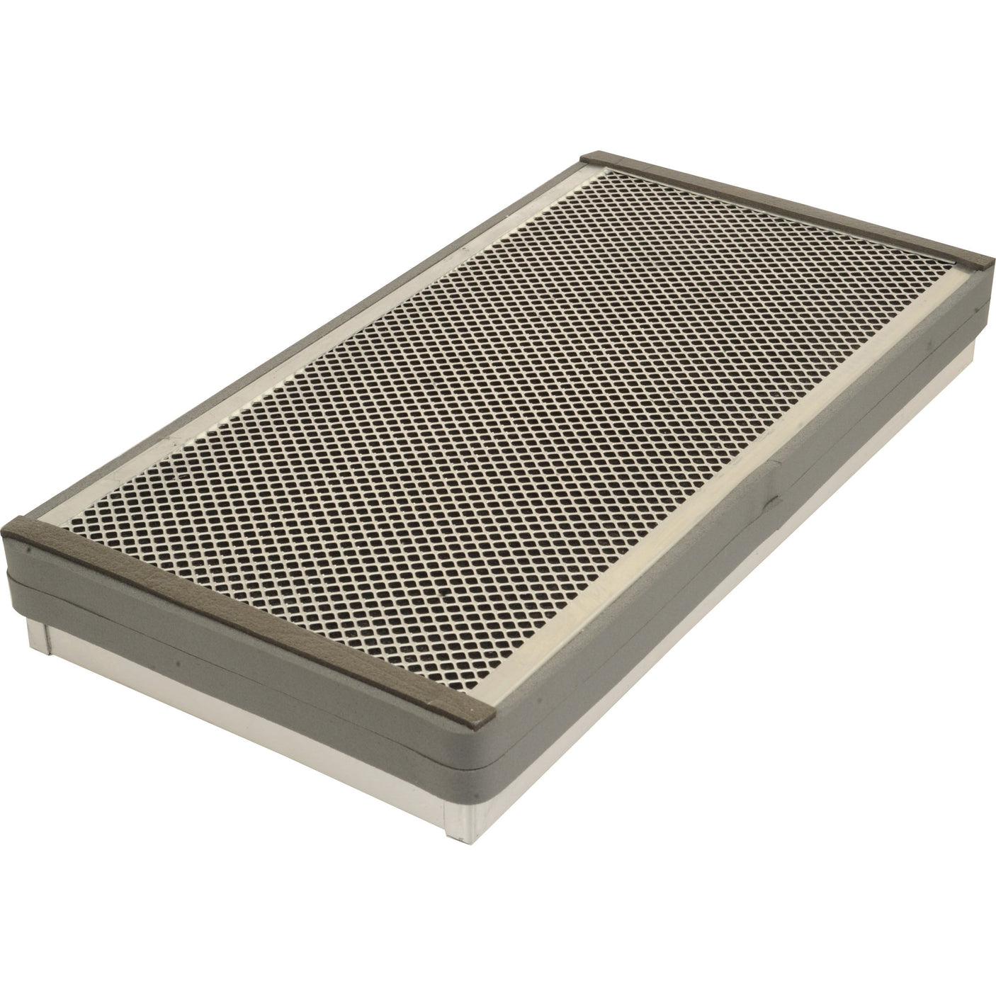 A rectangular metal air filter named "Carbon Filter - Pesticide" by Sparex, featuring a mesh surface, grey frame, and advanced carbon filter technology (Sparex Part No. S.105499).