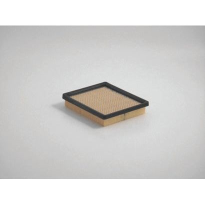 A square air filter with a black frame and beige pleated material, resembling the Dust Filter | Sparex Part No. S.105537 from the Sparex brand, placed against a plain white background.