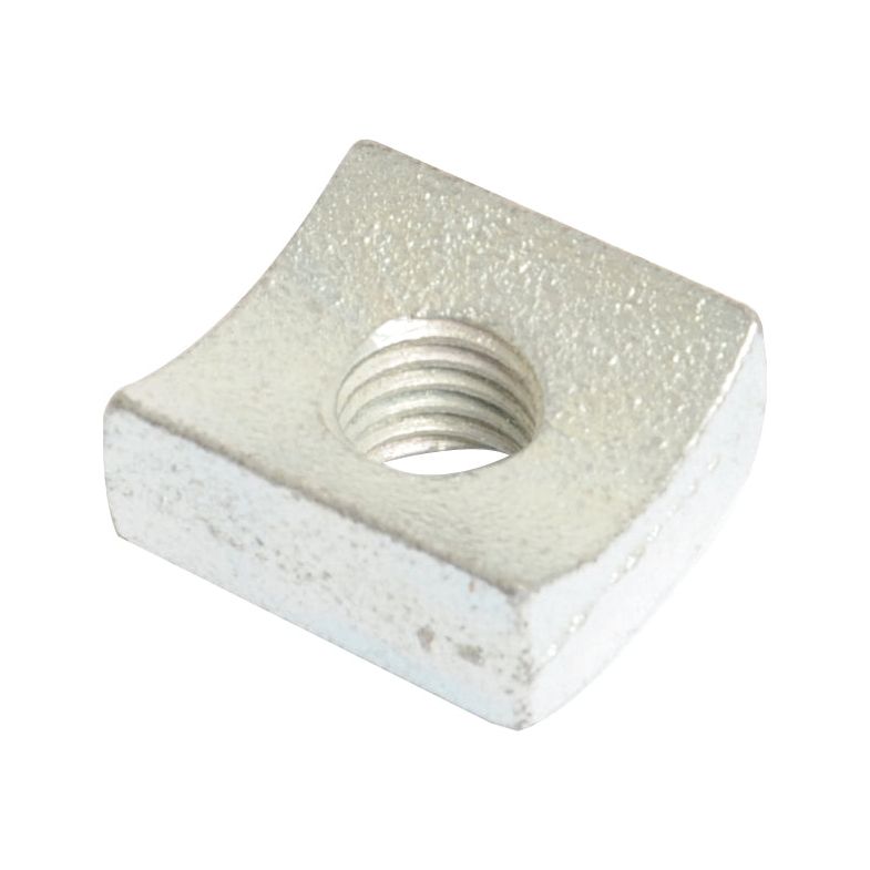 A square Sparex Haytine holder, model S.106033, designed as a replacement for Stoll, featuring a threaded center hole with an 11mm thread size.