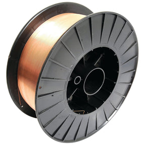 The Welding Wire - 0.8mm x 15kg (Sparex Part No. S.10661), featuring a plastic reel, is displayed against a white background by the brand Sparex.