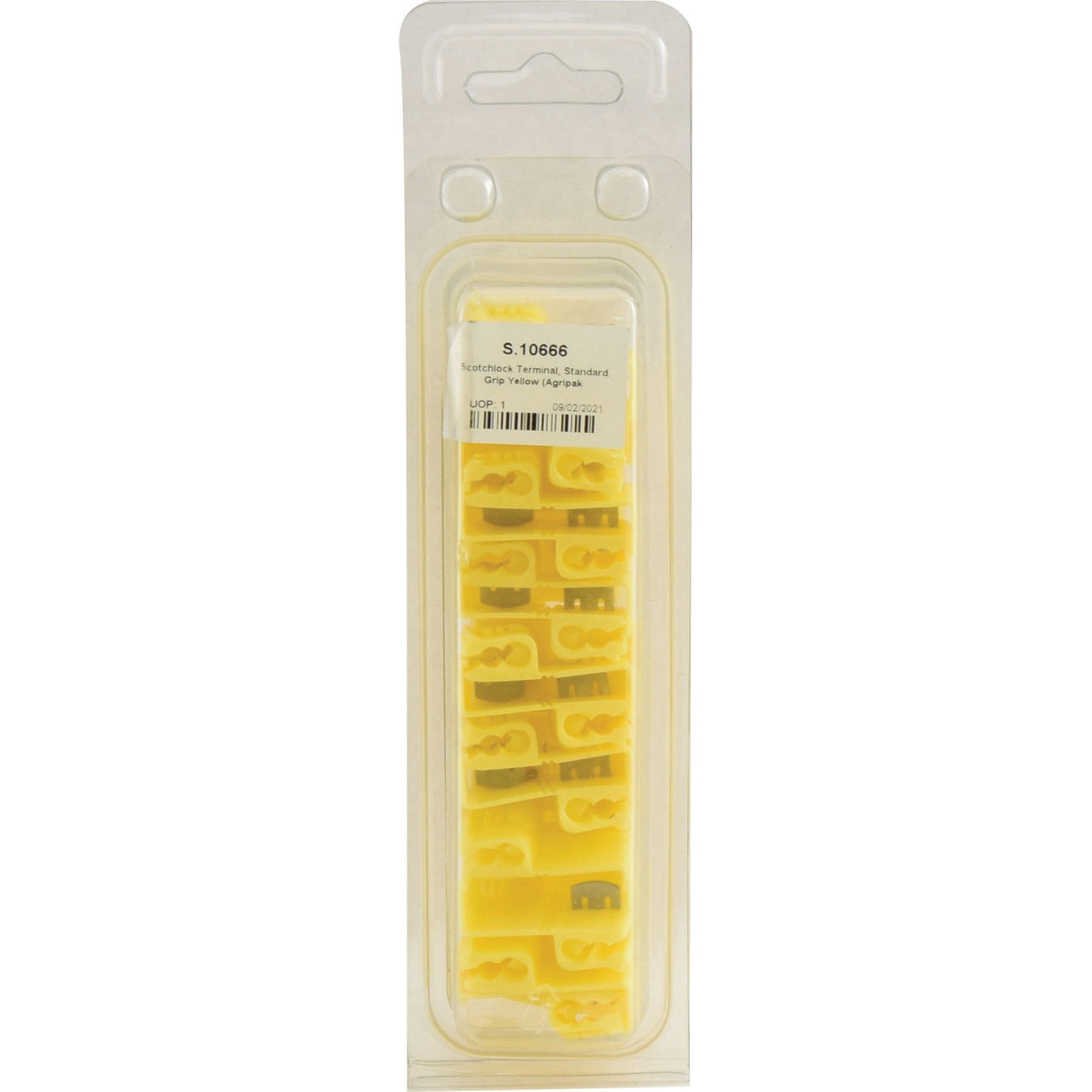 Scotchlock Terminal, Standard Grip Yellow (Agripak 25 pcs.)
 - S.10666 - Farming Parts