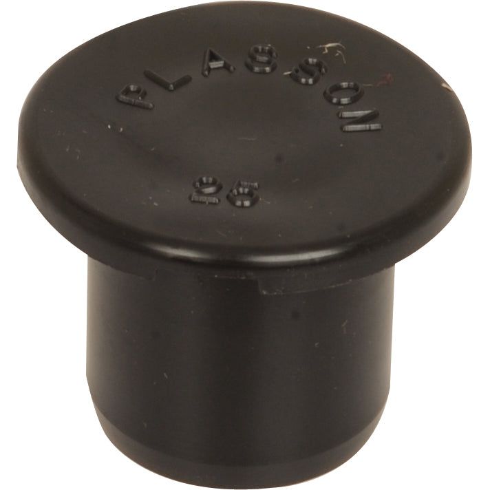 A black plastic end cap embossed with the Sparex brand name and the number "25" on the top surface, designed as a 25mm plug adapter, identified by Sparex Part No. S.106894.