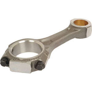 The Sparex Conrod (Sparex Part No. S.107505) is a metal connecting rod featuring bolts and circular openings at each end. This essential component is used in internal combustion engines, such as those found in Fiat vehicles, to connect the piston to the crankshaft.