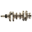 The Sparex Crankshaft (3 Cyl.) 8035.05, 8035.06 (Sparex Part No.S.107524) is a high-quality metal component designed with several bearings and connecting rod journals, featuring multiple expertly machined surfaces and precision details. It is fully compatible with Sparex Cylinder components for Case IH or Ford / New Holland machinery.