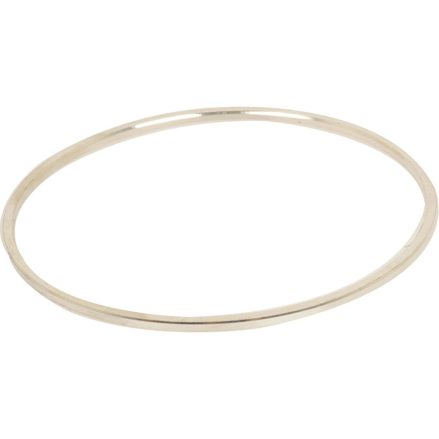 A slim, unadorned silver bracelet with a smooth finish, echoing the refined design of the Sparex Liner Shim - S.107566, shown against a white background.