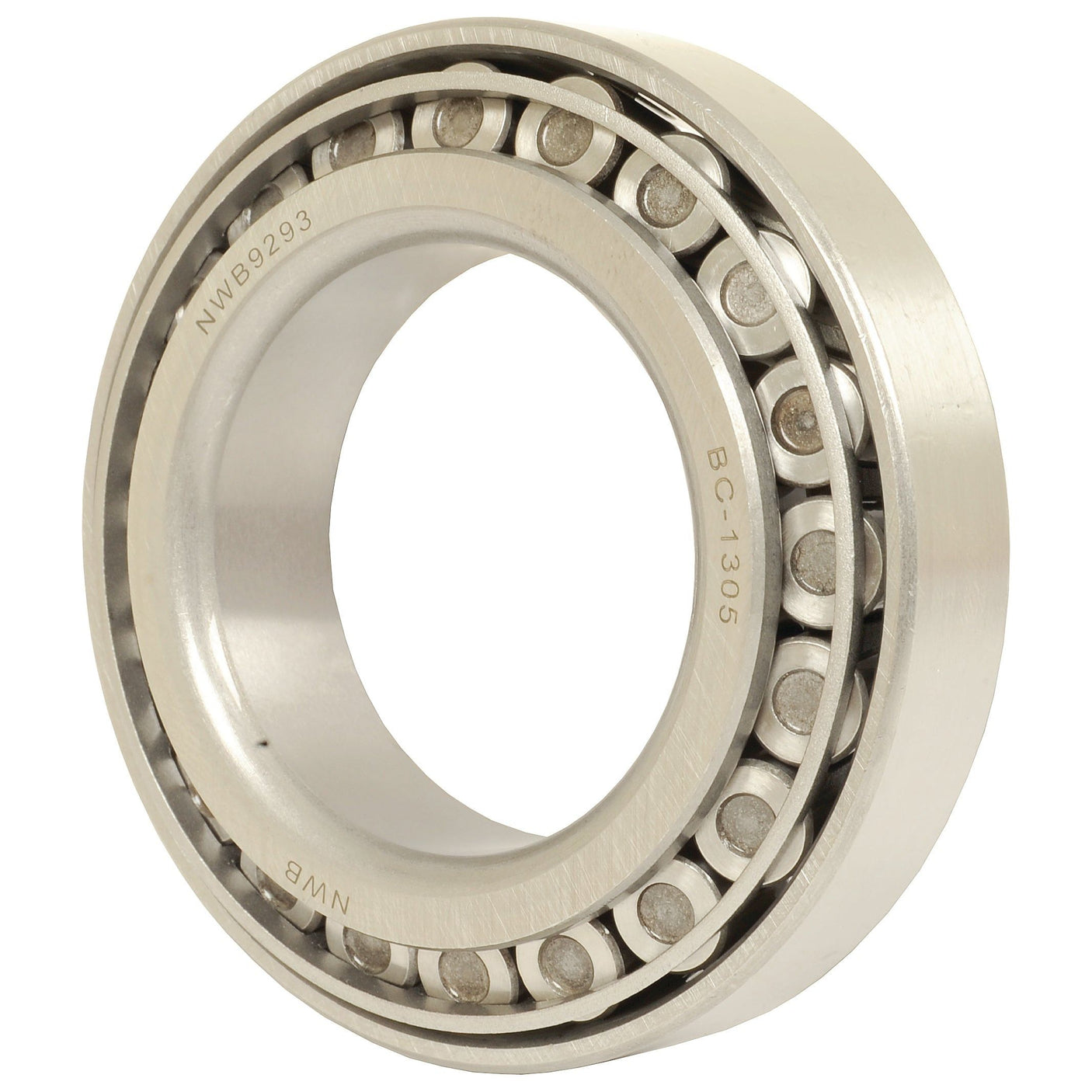 A single spherical Hub Bearing Assembly with a metallic finish from Sparex (Part No. S.107962), featuring its inner and outer ring and spherical rolling elements, ideal for Ford New Holland machinery.