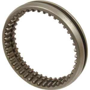 The Synchronizer Cone (Sparex Part No. S.108133) by Sparex is a metallic gear ring with 26 evenly spaced outer teeth, typically used in mechanical systems like transmissions, and compatible with Case IH equipment.