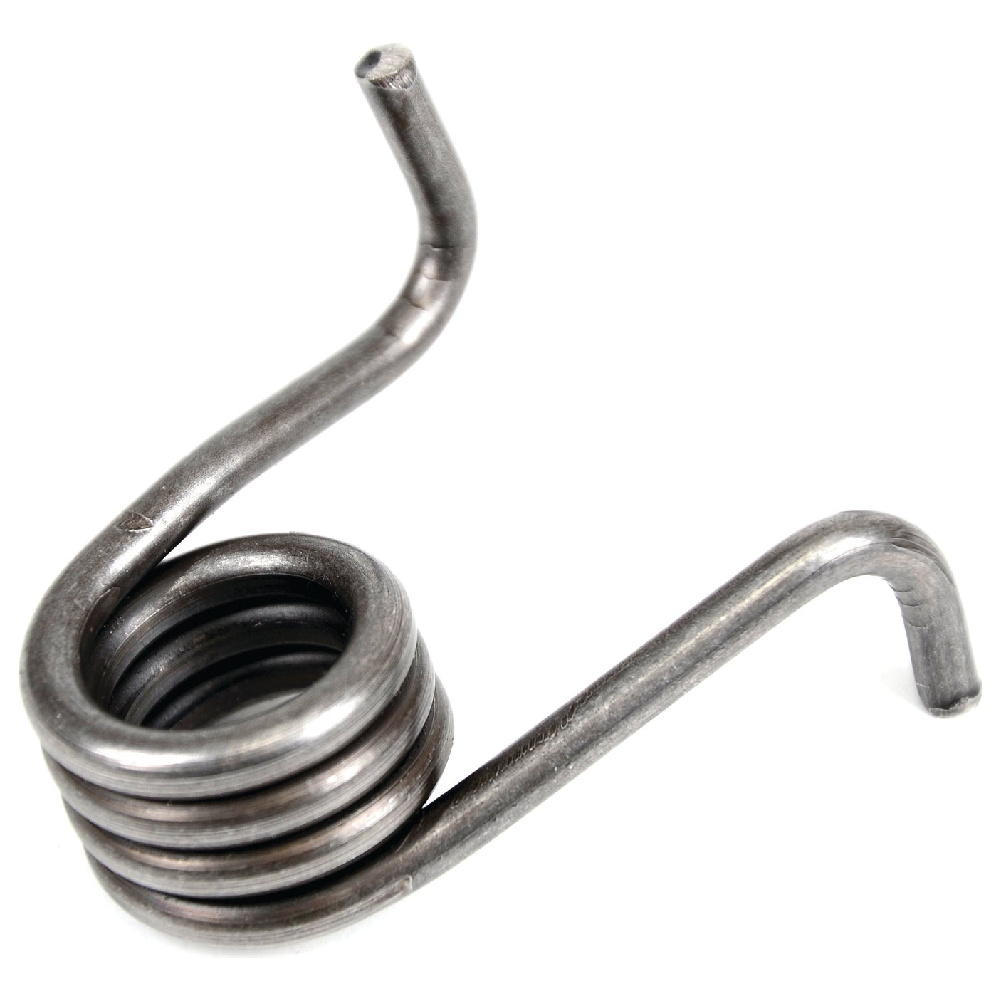 An industrial metal compression spring with a tight coil and two protruding ends, designed as a transmission top spring for Ford New Holland, identified as the Sparex Transmission Top Spring | Sparex Part No. S.108212.