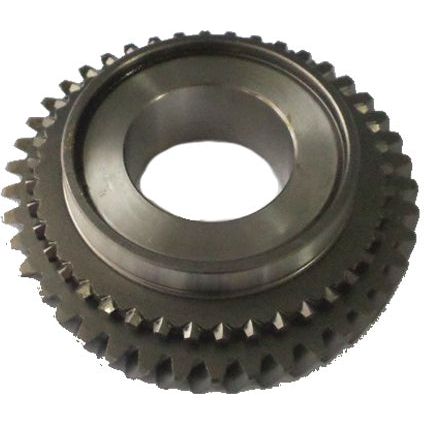 Close-up of the Transmission Gear (Sparex Part No. S.108262) with interlocking teeth and a central cylindrical bore, ideal for Sparex applications or compatible with New Holland machinery.