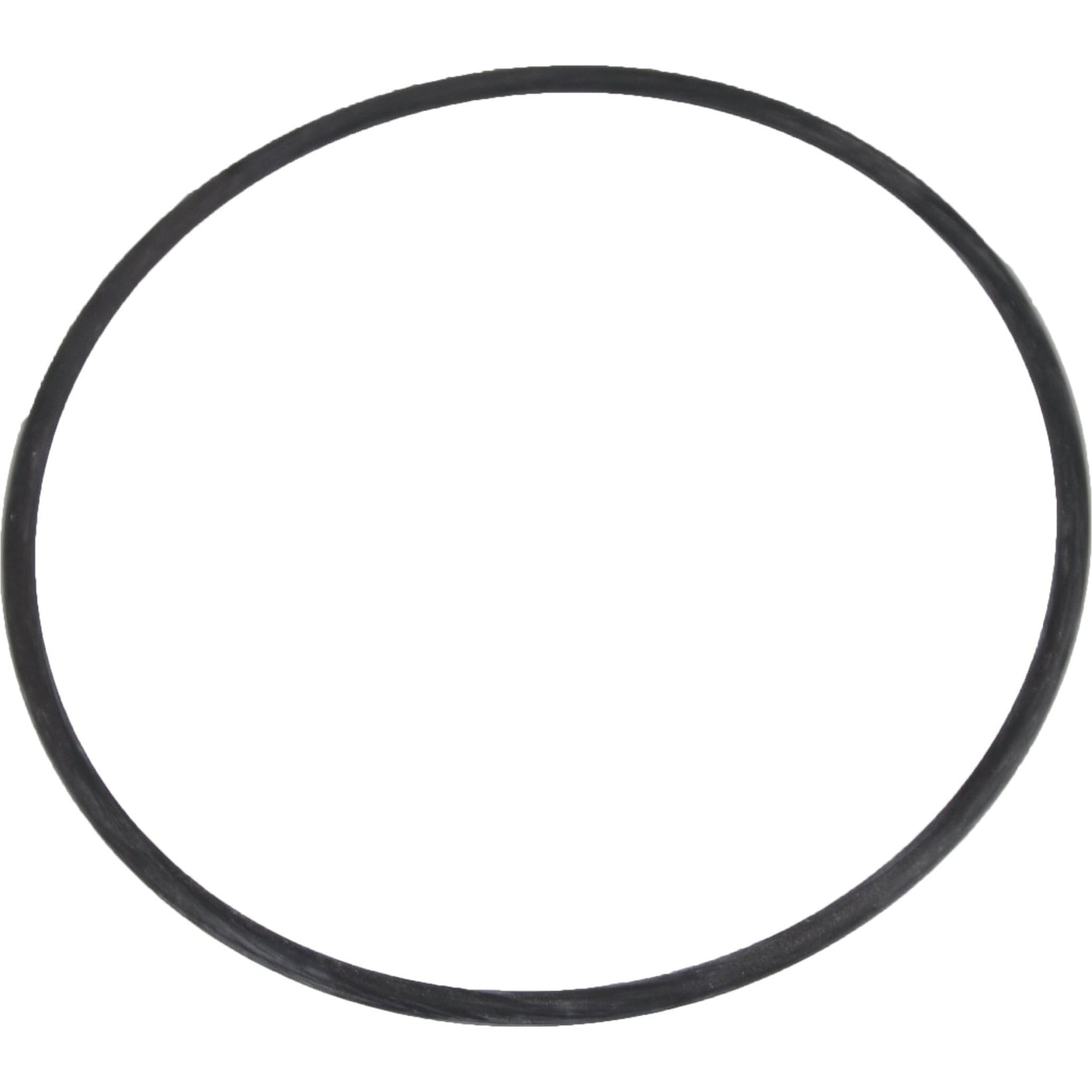 A black circular rubber O-ring, identified as Seal | Sparex Part No.S.108385 from the Sparex brand, potentially suitable for an International Harvester hydraulic piston, set against a white background.