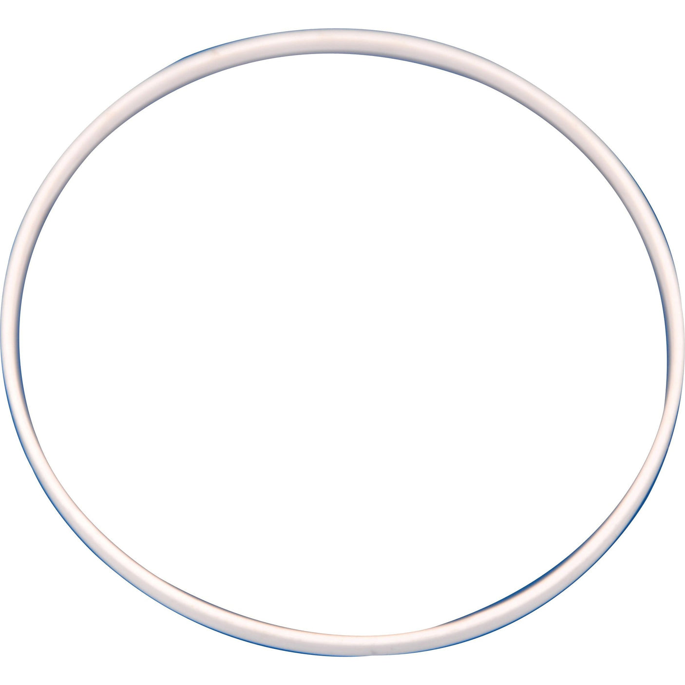 Image of a plain, circular Teflon ring on a white background, resembling the Hydraulic Piston Teflon Ring by Sparex (Part No. S.108390), used in International Harvester machinery.