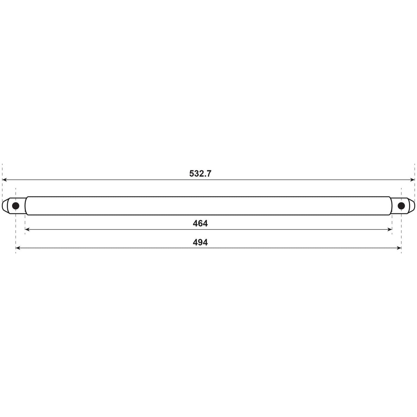 Hydraulic Cross Shaft
 - S.108622 - Farming Parts