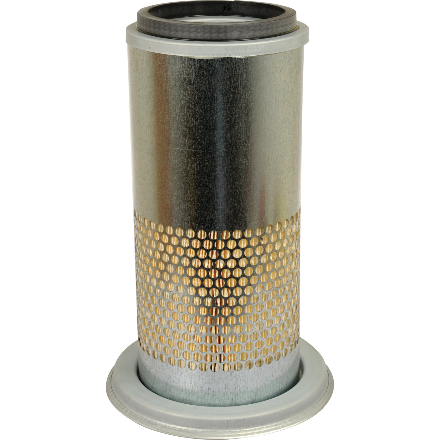 A cylindrical Sparex air filter, model AF25342 (Sparex Part No. S.108767), with perforated holes and featuring a solid top and bottom.