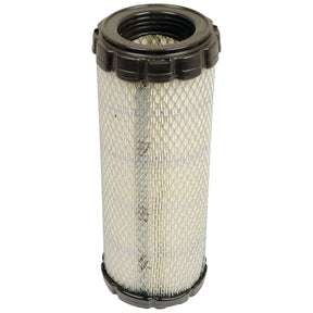 A cylindrical air filter, specifically the Sparex Air Filter - Outer - AF25551 (Sparex Part No. S.108790), featuring a pleated paper design and black plastic end caps.