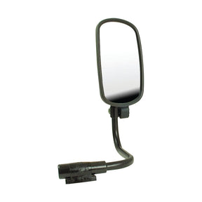 A Sparex Mirror Arm Assembly - Adjustable (380 - 530mm) LH with a black metal frame, an adjustable arm mounting bracket, and compatibility with Fiat L60 models.