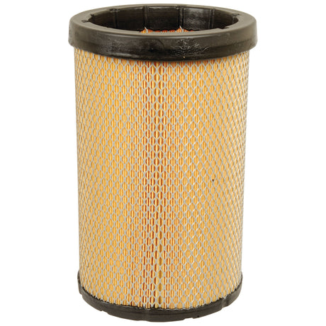 The Sparex Air Filter - Inner - AF26201 (Sparex Part No.S.108851) features a cylindrical design with a mesh-like exterior and black circular ends, making it ideal for John Deere machinery.