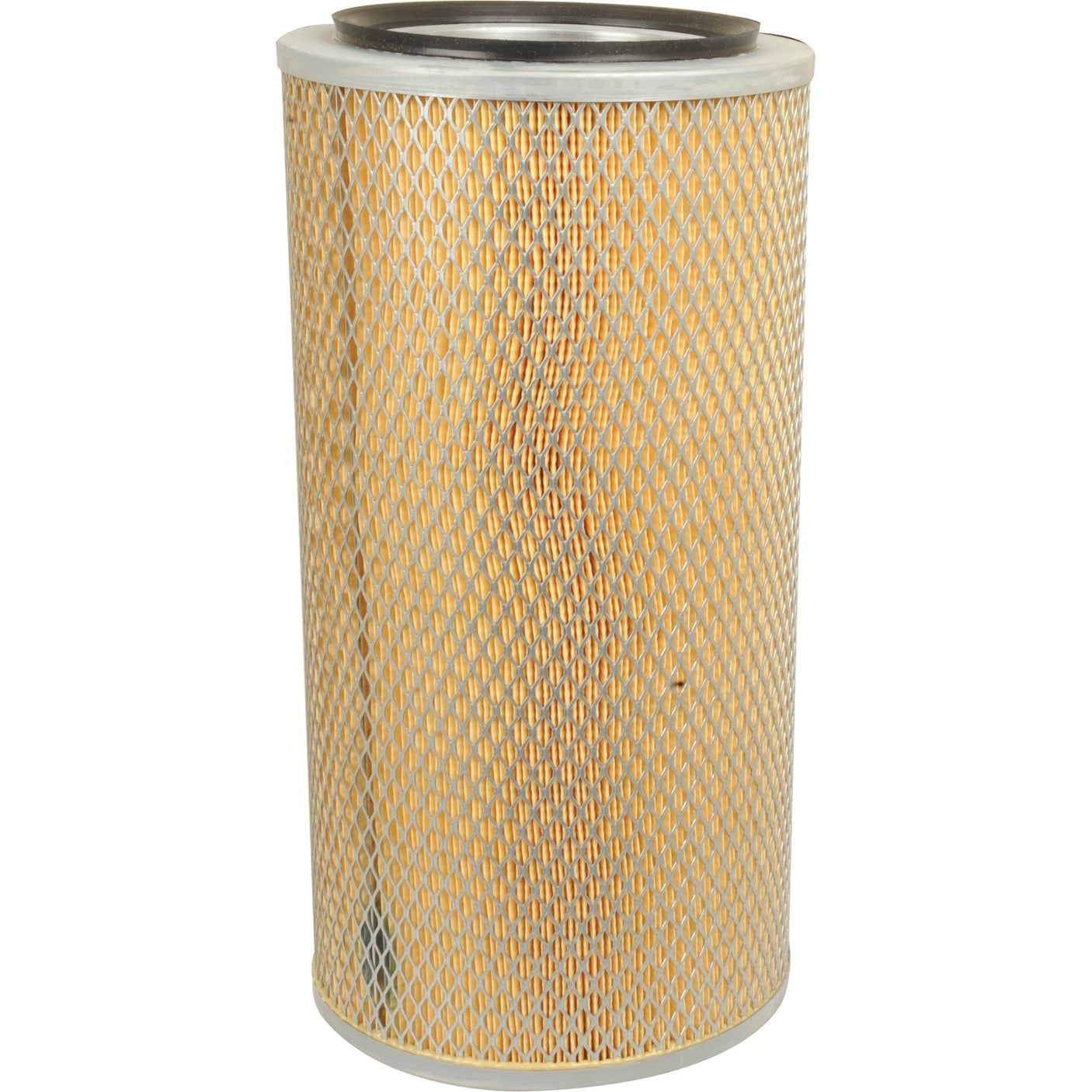 The Sparex AF26665 Outer Air Filter (Sparex Part No. S.108884) is a cylindrical filter featuring a durable metal mesh exterior and a pleated paper element inside, designed for efficient particle filtration in both industrial and automotive applications.