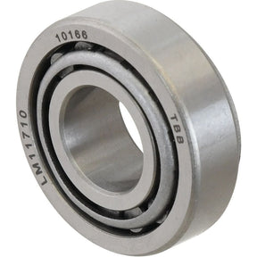 Close-up image of a Sparex Taper Roller Bearing (LM11749/11710) - S.10894 with visible ball tracks and engraved numbers "10168" and "LM11749/11710".