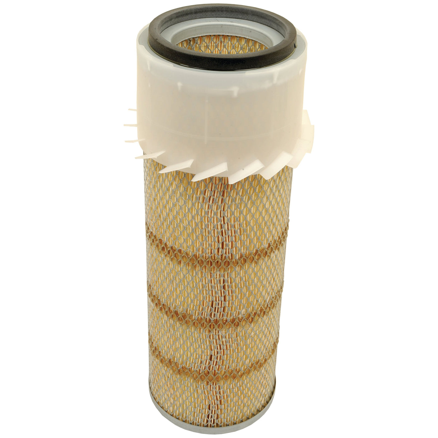 The Sparex Air Filter - Outer - AF4888K (Sparex Part No. S.108955) features a cylindrical shape, metal mesh sides, and durable plastic end caps.