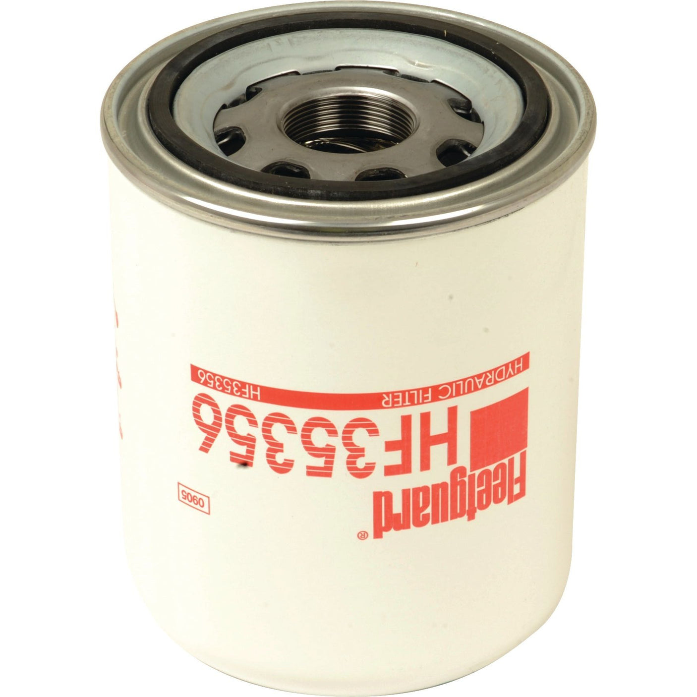 A white cylindrical hydraulic filter labeled "Sparex S.109260" with a metal top and central threaded hole. The brand name "Sparex" is printed in red, ensuring compatibility with Massey Ferguson equipment.