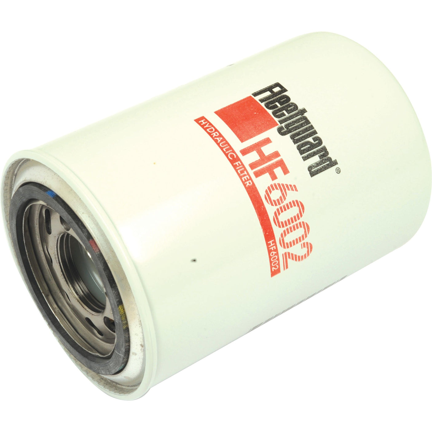 A white cylindrical hydraulic filter labeled "Sparex S.109266" with a metal central opening, suitable for Massey Ferguson machinery.