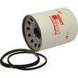 A Sparex cylindrical hydraulic filter, Spin On HF6163 (Sparex Part No.S.109294), features a metal base with multiple holes and includes two black rubber O-rings, specifically designed for Massey Ferguson 220.