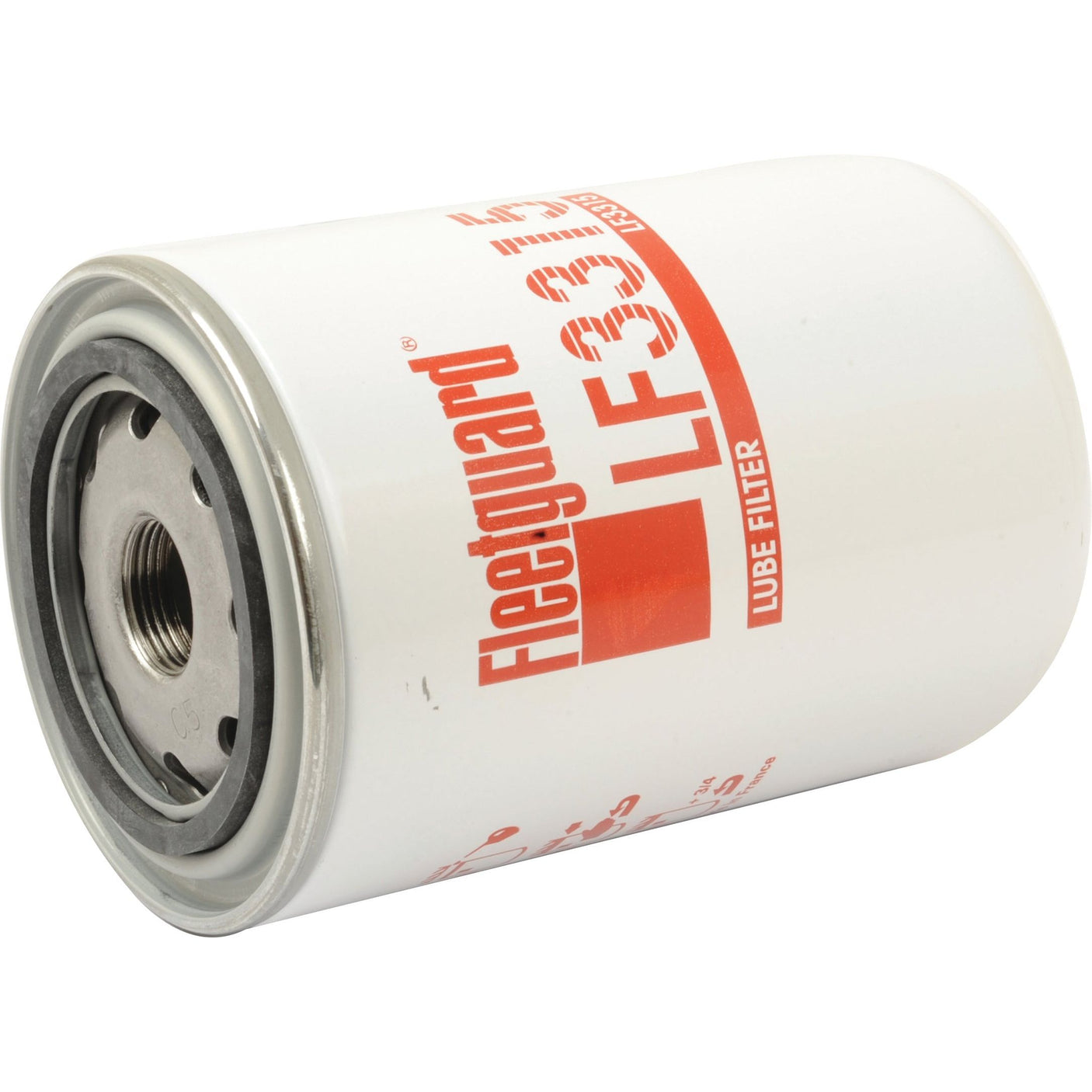 A white cylindrical oil filter, compatible with Ford/New Holland vehicles, featuring the brand name "Sparex" and model number "S.109391" in red text on the side.