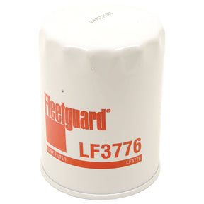 White Sparex Oil Filter - Spin On - LF3776 with "LF3776" printed in red, suitable for Kubota B2710.