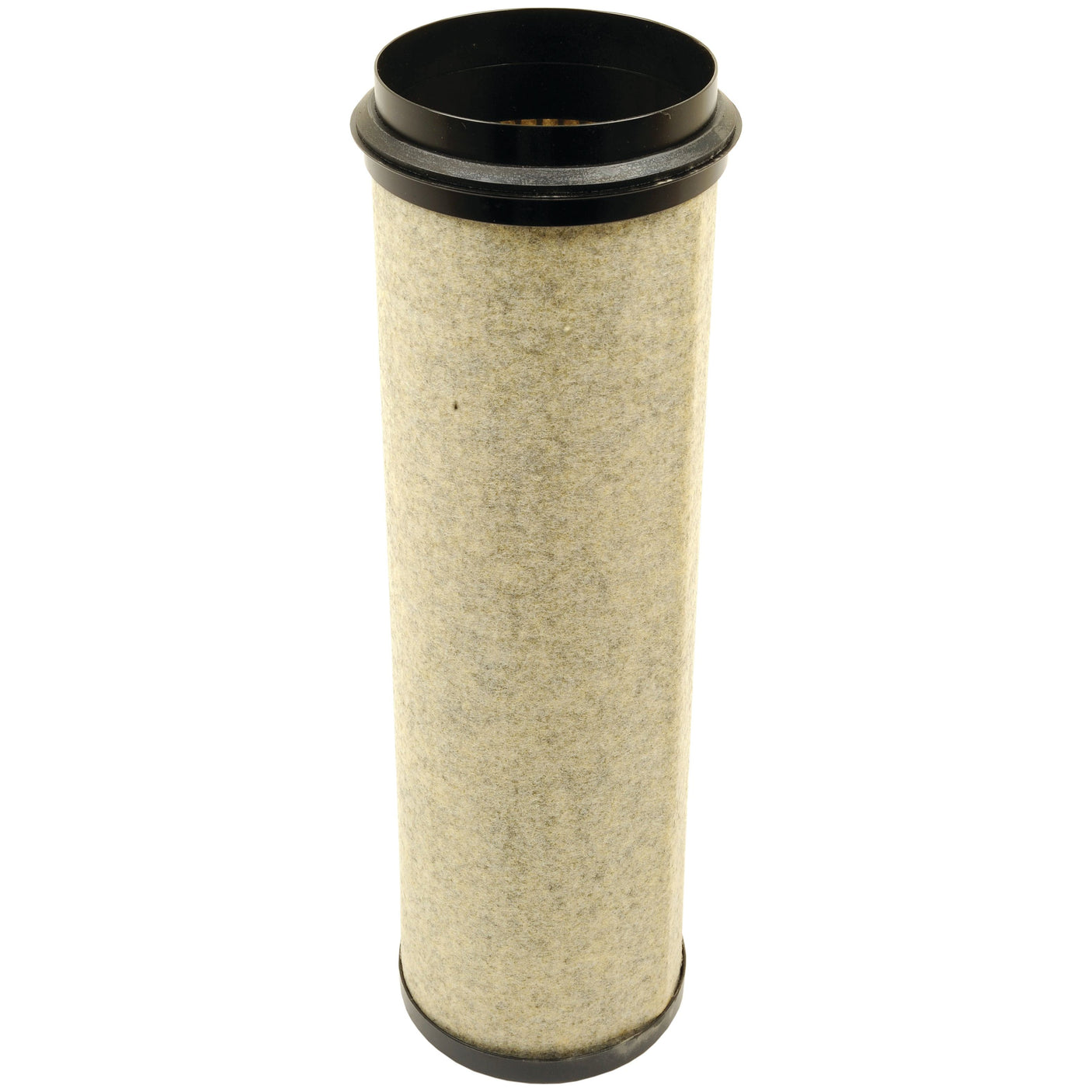 The Sparex Air Filter - Inner - AF1841 (Sparex Part No. S.109558) is a cylindrical air filter with a beige exterior and black end caps, perfect for use in automotive or HVAC systems.