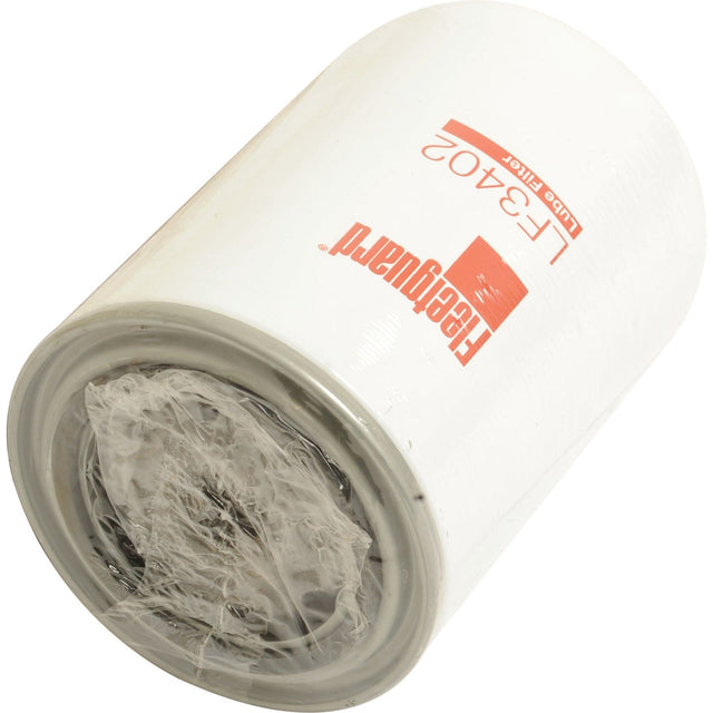 A white Sparex Oil Filter - Spin On - LF3402, lying on its side, shows the top and a portion of the cylindrical body with the brand and model number visible, fitting perfectly in your Deutz-Fahr AGROSTAR 6.71.