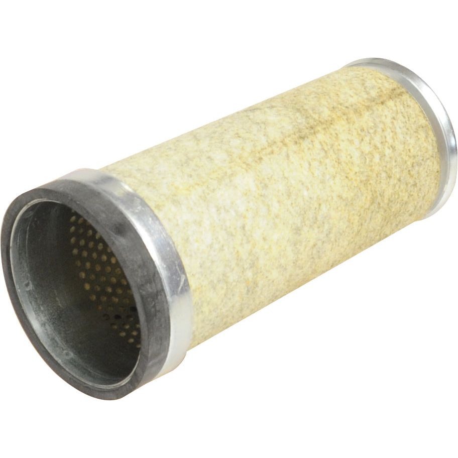 A cylindrical Sparex air filter cartridge, S.109626 (AF25424), with a metal frame and a pleated paper filter element.