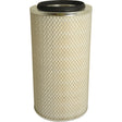 The Sparex Air Filter - Outer (Part No. S.109655) is a cylindrical air filter featuring a metal mesh exterior and black rubber rims at both the top and bottom, designed for use in engines or HVAC systems.