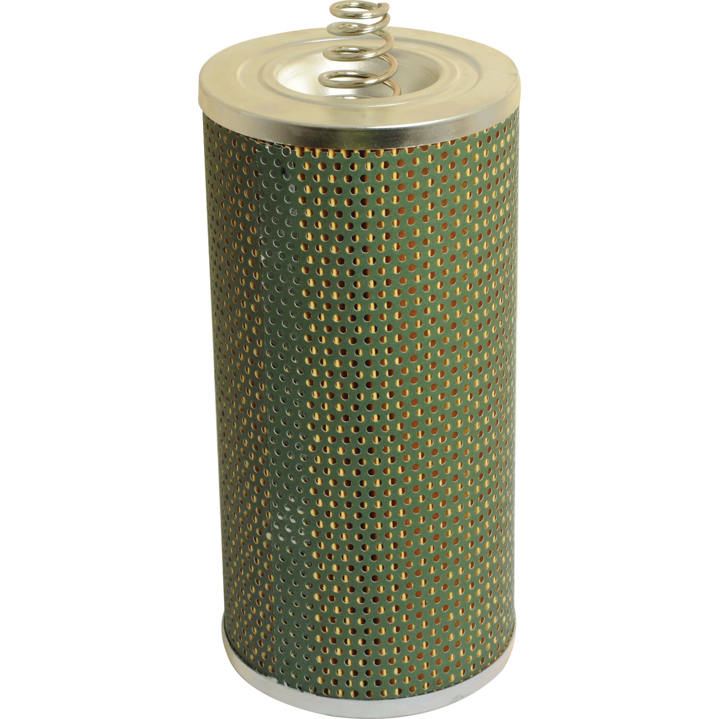 This is the Sparex Oil Filter - Element (Sparex Part No. S.109661), featuring a cylindrical metal body with a perforated outer casing and a spring on top.