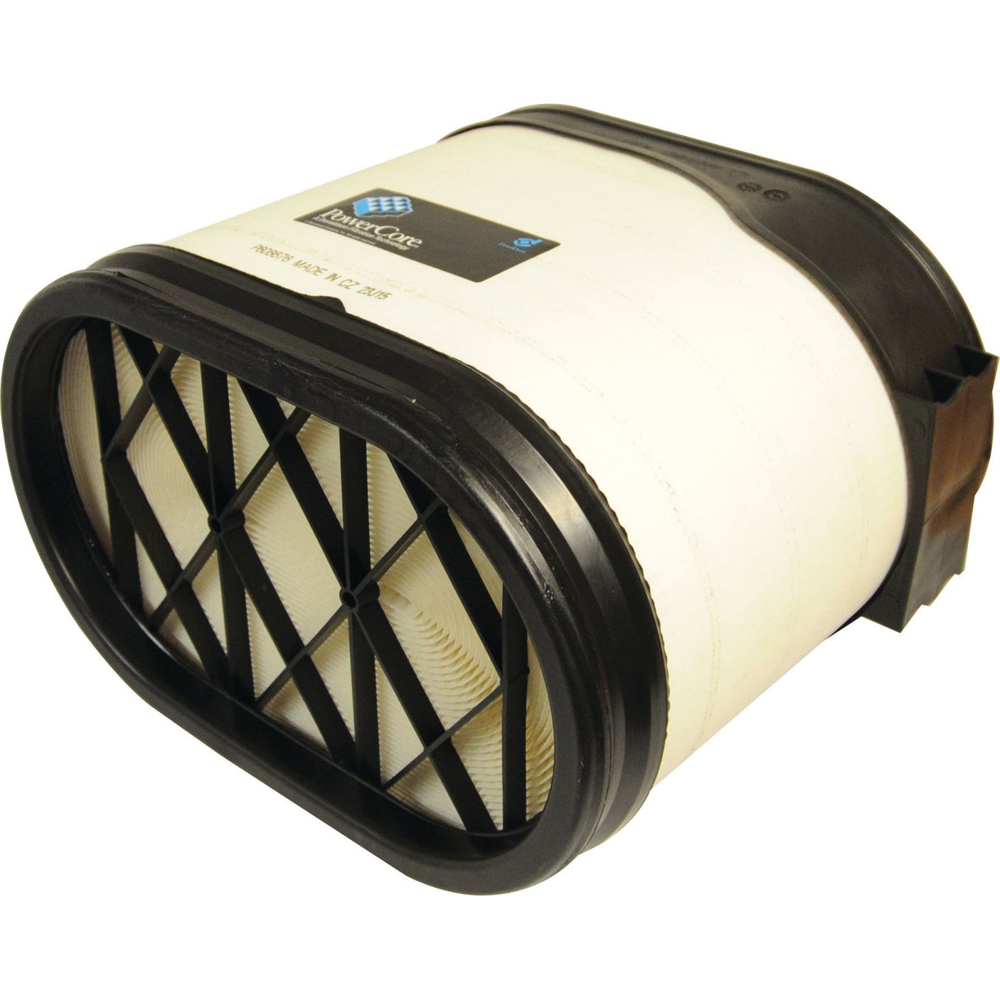 A Sparex Air Filter - Outer (Sparex Part No. S.109702) with a rectangular shape, black plastic frame, and pleated filter paper is shown.