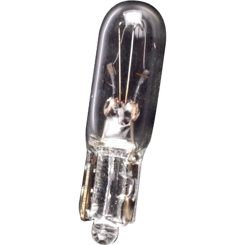Sparex Light Bulb (Filament), 12V, 1W, with a W2x4.6d base and visible filament, sold in a blister pack (1 pc.) | Sparex Part No. S.110051