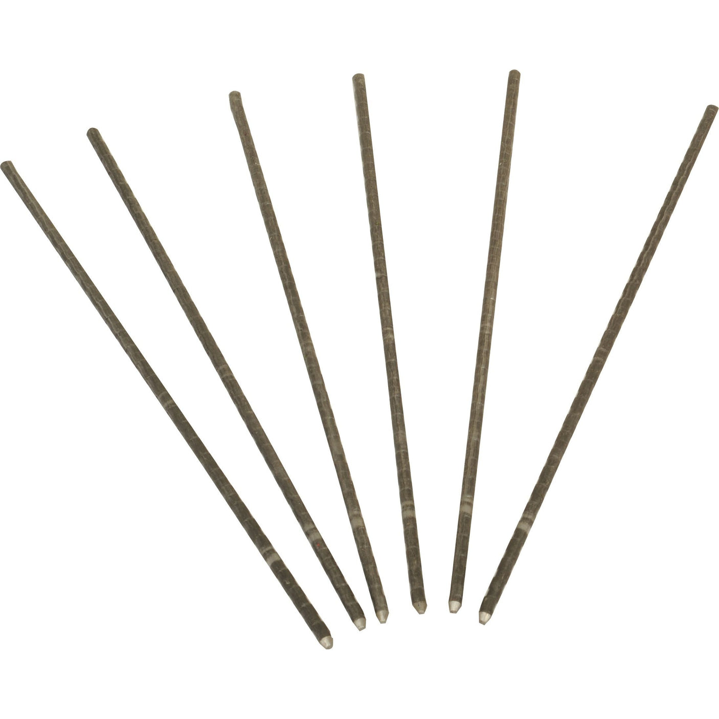 Six Sparex Coupling Pins - BS (6 pcs.), each 175mm in length, are arranged in a fan-like pattern on a white background.