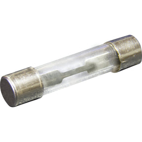 A close-up of the Sparex Glass Fuse (Sparex Part No. S.11151) with metal end caps, showcasing its type and a Blow Rating of 5.0.