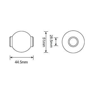 Lower Link Ball (Cat. 2/2)
 - S.11166 - Farming Parts