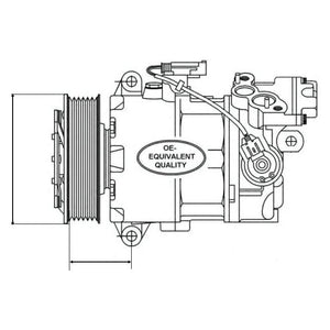 Compressor (SD7H15)
 - S.111856 - Farming Parts