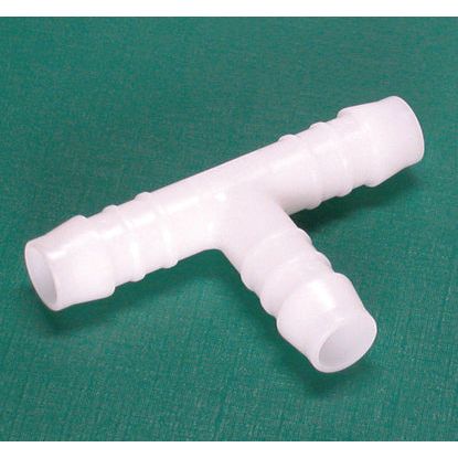 Hose Connector T-type TS 8x8mm - S.112507 by Sparex, designed for use with diesel fuel on a green background.
