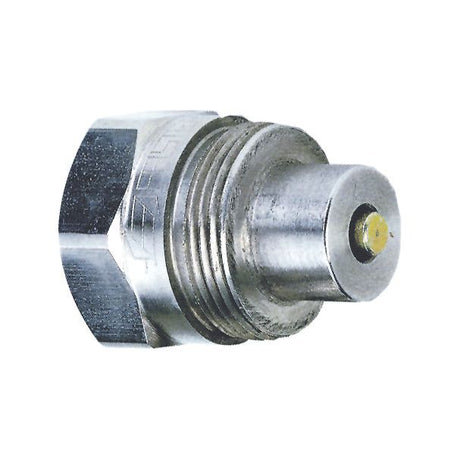 Poppet Valve Screw Couplings - Male - 3/8''NPT - PVVM Series
 - S.112747 - Farming Parts