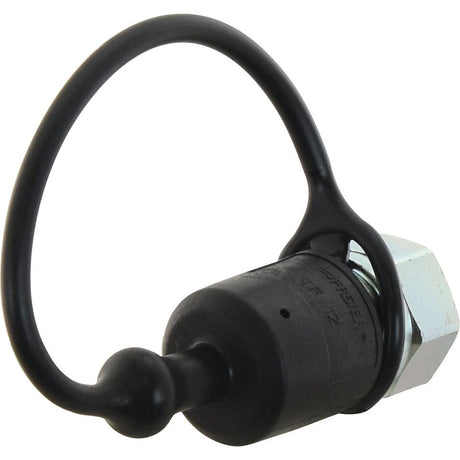 Dust Cap Black PVC Fits 1/2'' Male Coupling - TF Series TF12N
 - S.112764 - Farming Parts