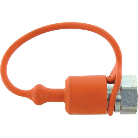 Dust Cap Orange PVC Fits 3/8'' Male Coupling - TF Series TF F38
 - S.112770 - Farming Parts