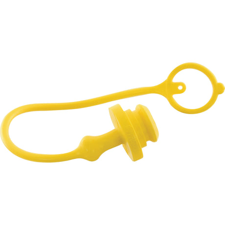 Dust Plug Yellow PVC Fits 1/2'' Female Coupling - TM Series TM12LG
 - S.112779 - Farming Parts