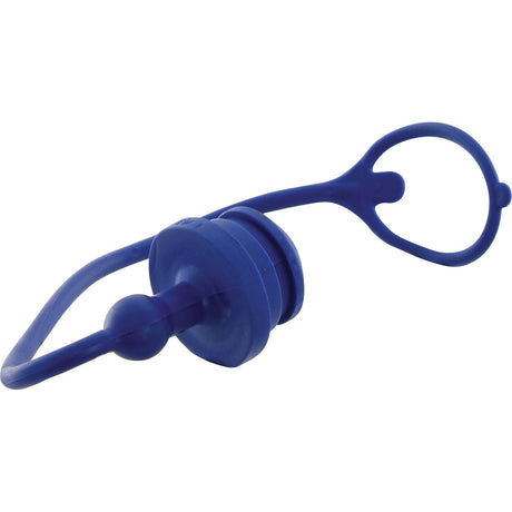 Sparex's Faster Dust Plug in blue PVC, compatible with a 3/8'' female coupling from the TM Series TM38 collection (S.112785).