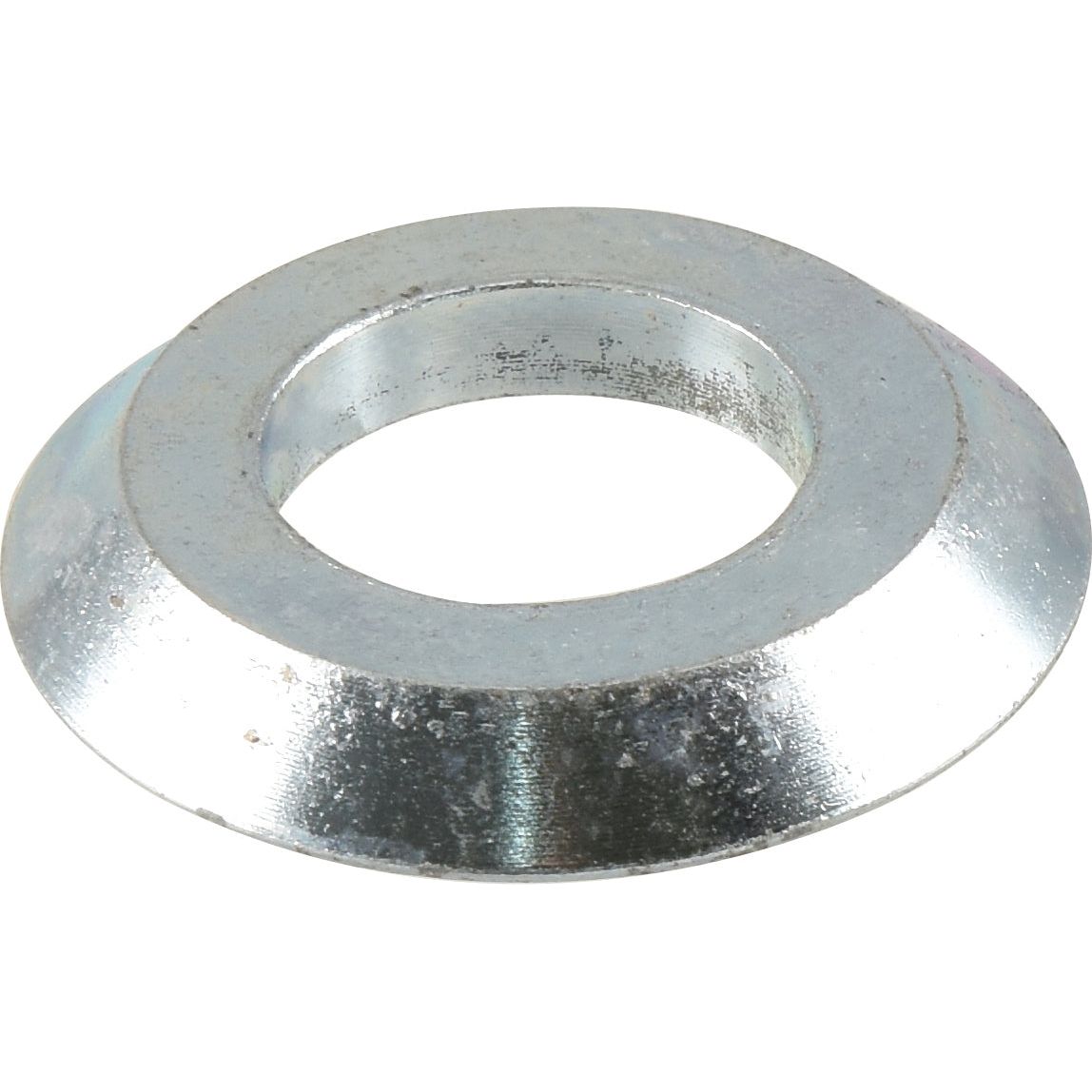 A Sparex Metric Conical Washer, featuring a smooth surface and a 19mm internal diameter, designed to meet DIN 74361 standards (Sparex Part No. S.11304).