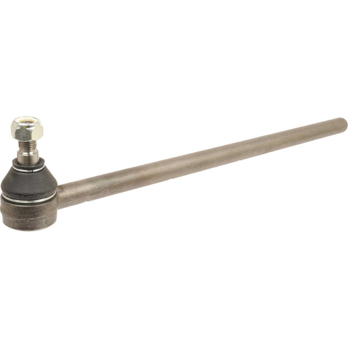 A Track Rod (S.113775) from Sparex, featuring a ball joint and threaded bolt with a length of 455mm, compatible with Case IH machinery.