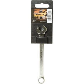 A 10mm Combination Spanner (Sparex Part No. S.113818) made from chrome vanadium, packaged on a black card featuring the "Sparex" brand name and a bar code, displayed against a white background.