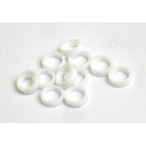 A cluster of PTFE injector washers from the Sparex brand's Agripak collection (12 pieces, Part No. S.11457) arranged on a plain white background.