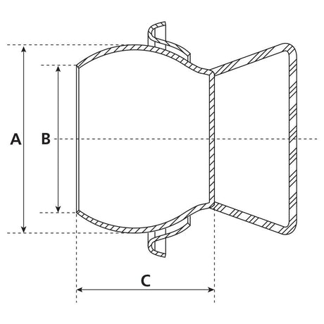 Blanking Plug - Male - 4'' (100mm) (Galvanised) - S.115047 - Farming Parts